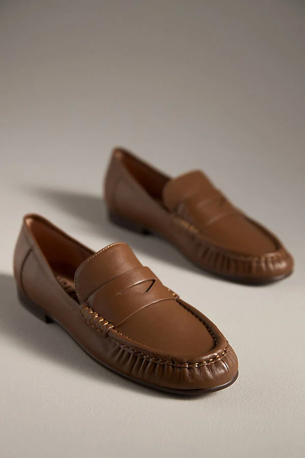 Classic Ruched Loafers - Image 4