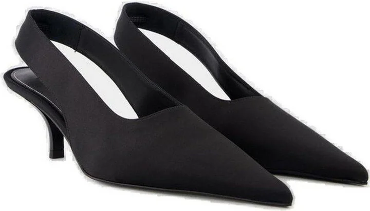 Classic Satin Slingbacks - Image 2