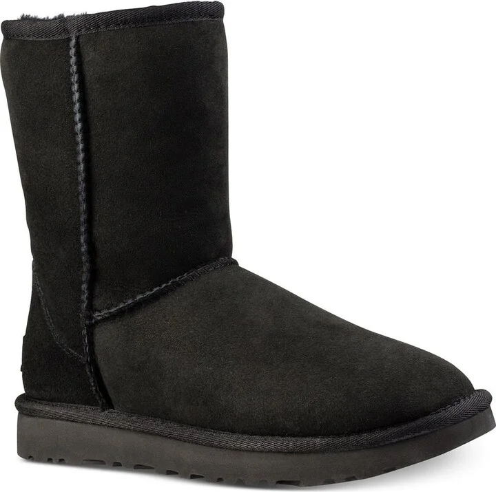 Classic Short II Womens Lined Suede Casual Boots
