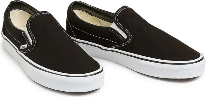 Classic Slip-on "Black/White" sneakers - Image 2