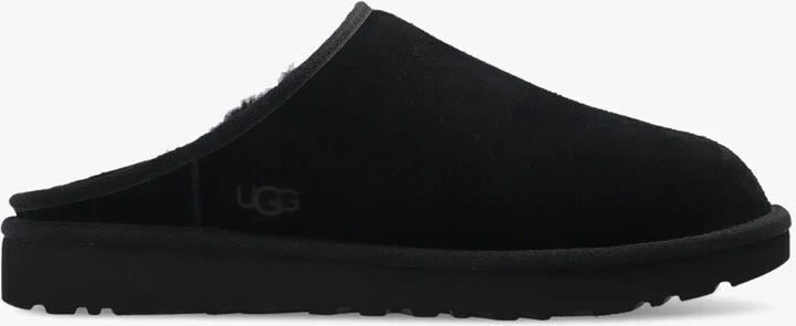 ‘Classic Slip On’ Slides, , - Black