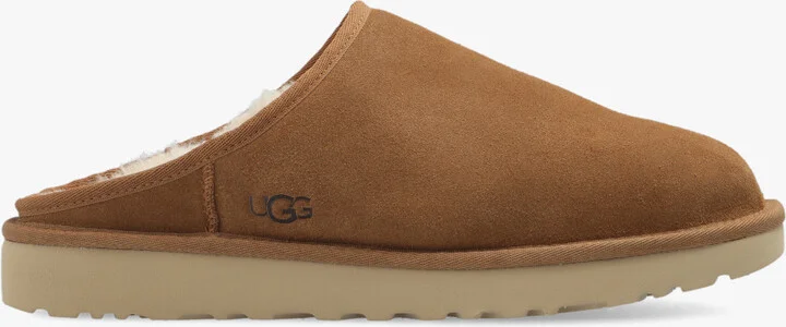 ‘Classic Slip On’ Slides, , - Brown