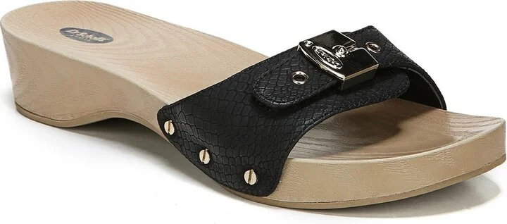 Classic Snake Embossed Sandal - Image 3