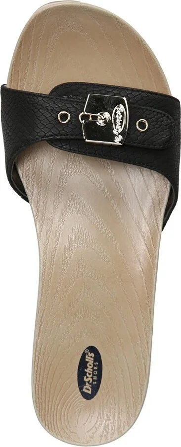 Classic Snake Embossed Sandal - Image 4