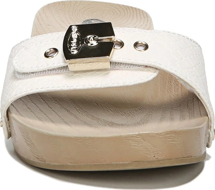 Classic Snake Embossed Sandal - Image 9