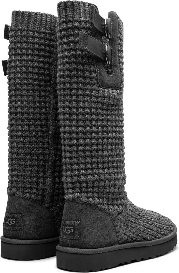 Classic Solene Tall "Charcoal" boots - Image 3