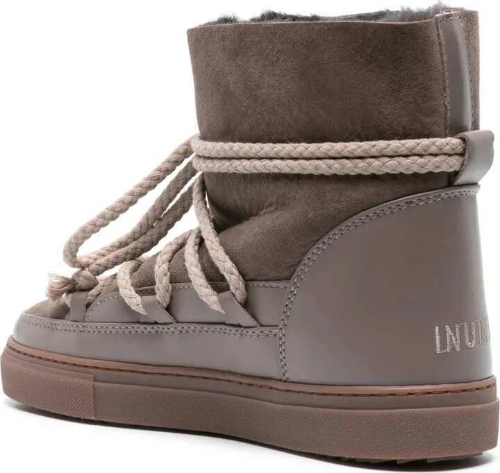 Classic suede lace-up boots - Image 2