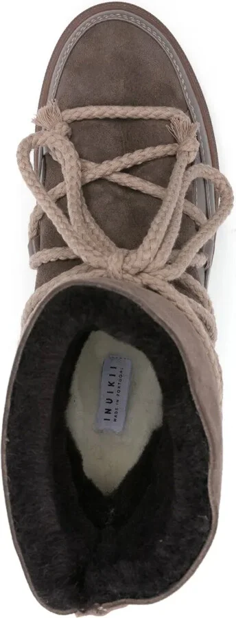 Classic suede lace-up boots - Image 3