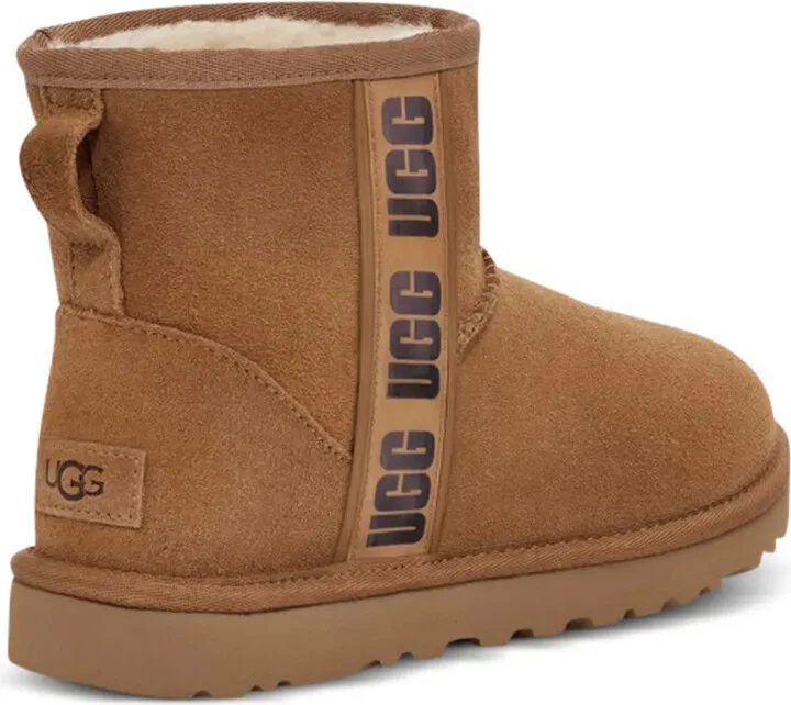 Classic suede logo-detail ankle boots - Image 2