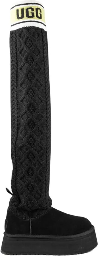 Classic Sweater Letter "Black" boots