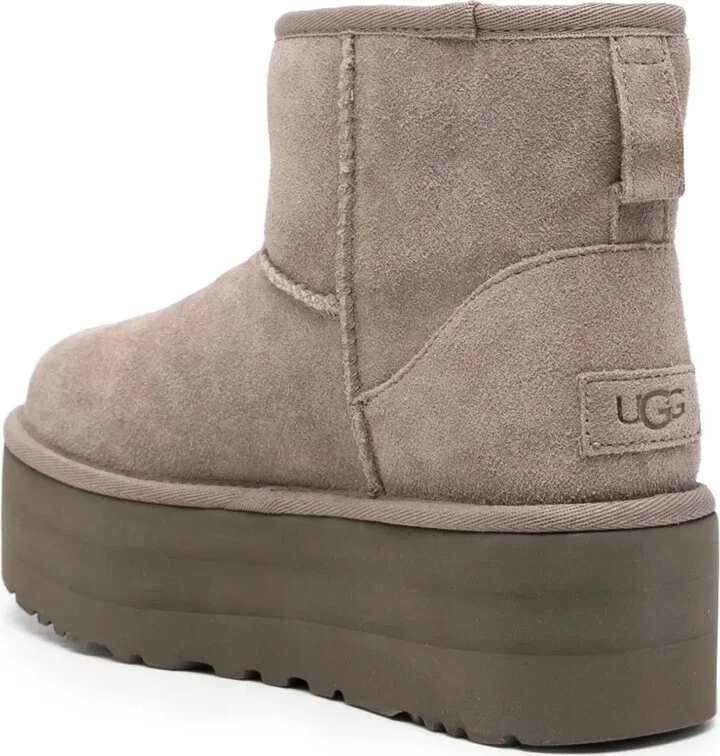 Classic Ultra Mini 50mm suede platform boots - Image 3