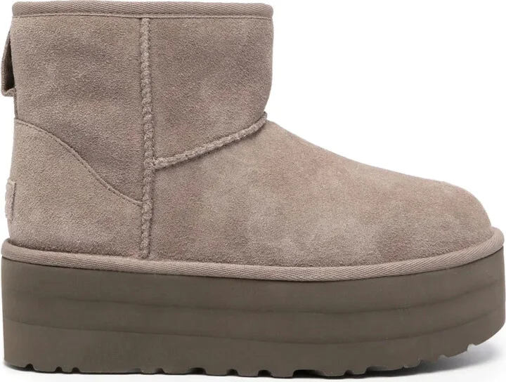 Classic Ultra Mini 50mm suede platform boots