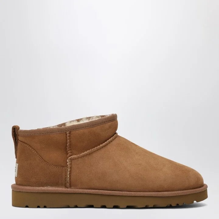 Classic Ultra Mini ankle boots in chestnut