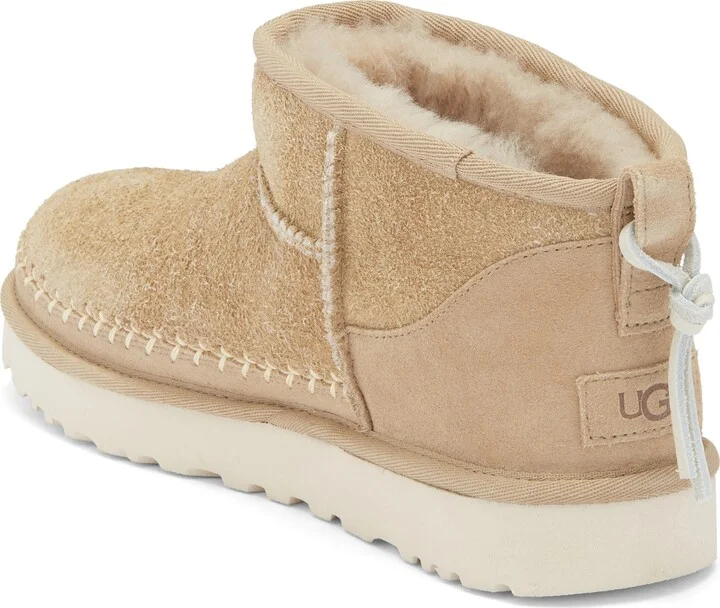 Classic Ultra Mini Biarritz Genuine Shearling Lined Bootie - Image 3