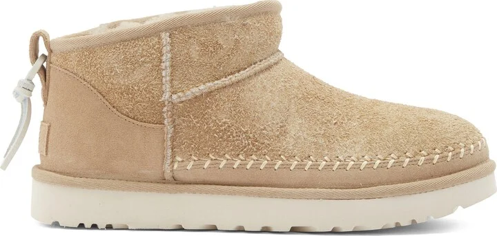 Classic Ultra Mini Biarritz Genuine Shearling Lined Bootie - Image 4