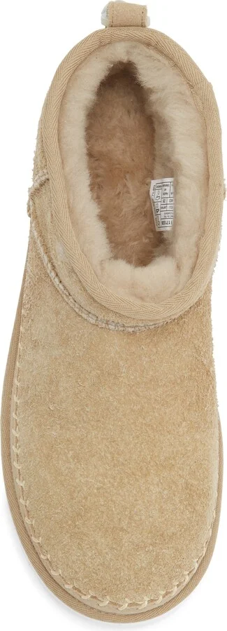 Classic Ultra Mini Biarritz Genuine Shearling Lined Bootie - Image 6