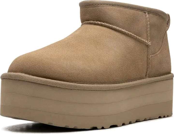 Classic Ultra Mini Platform 50mm "Mustard Seed" boots - Image 4