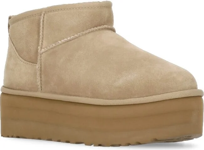 Classic Ultra Mini Platform Ankle Boots - Image 3