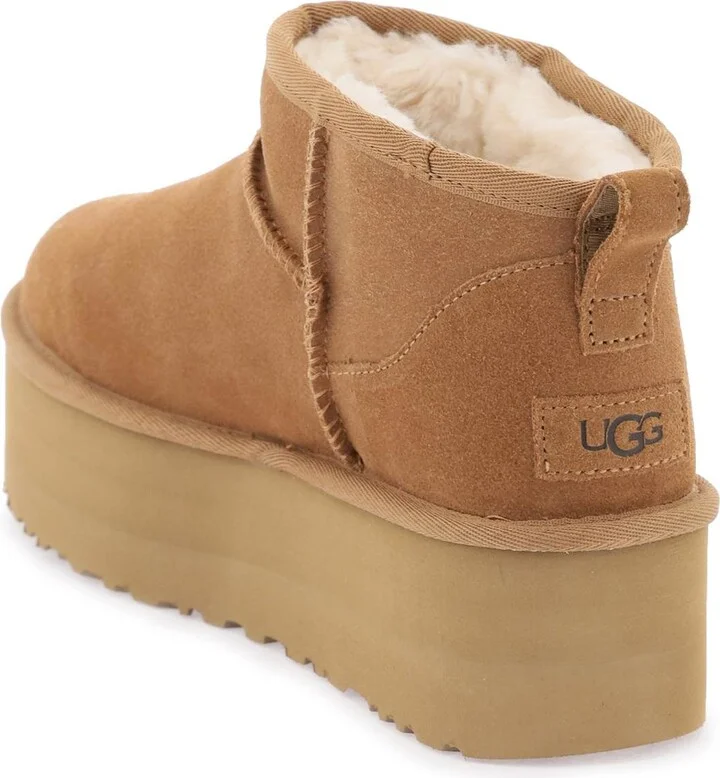 Classic Ultra Mini Platform Ankle Boots - Image 3