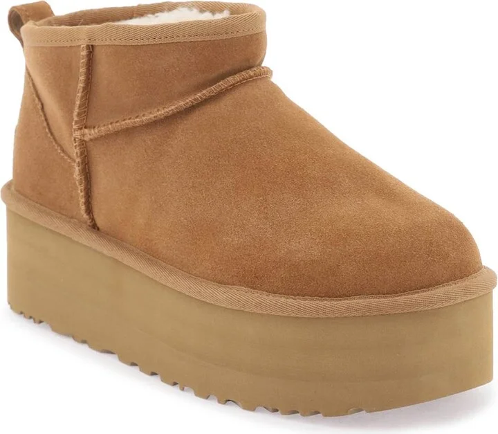 Classic Ultra Mini Platform Ankle Boots - Image 4