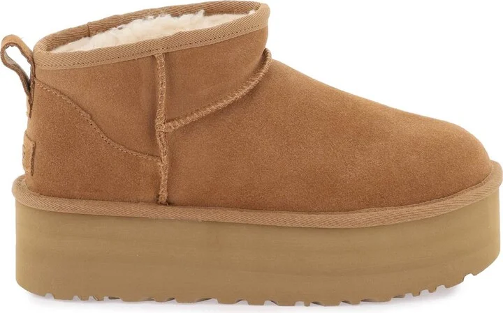 Classic Ultra Mini Platform Ankle Boots