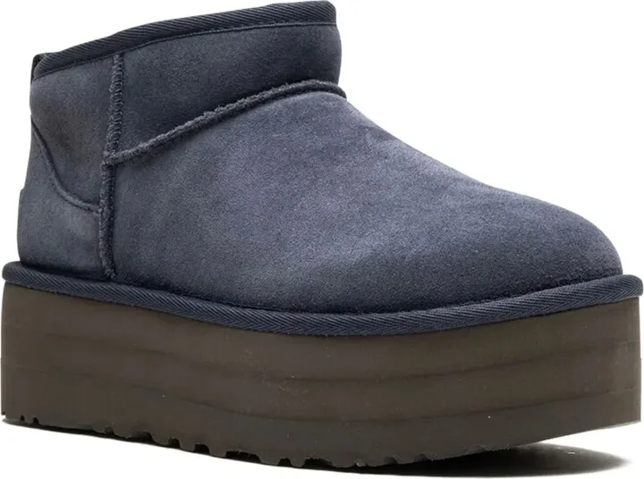 Classic Ultra Mini Platform "Eve Blue" boots - Image 2