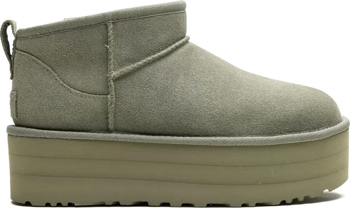 Classic Ultra Mini Platform "Shaded Clover" boots