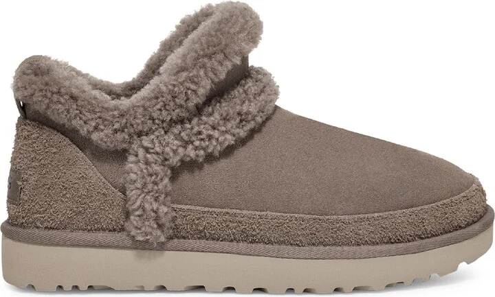 Classic Ultra Mini Spillseam Genuine Shearling Bootie - Image 3