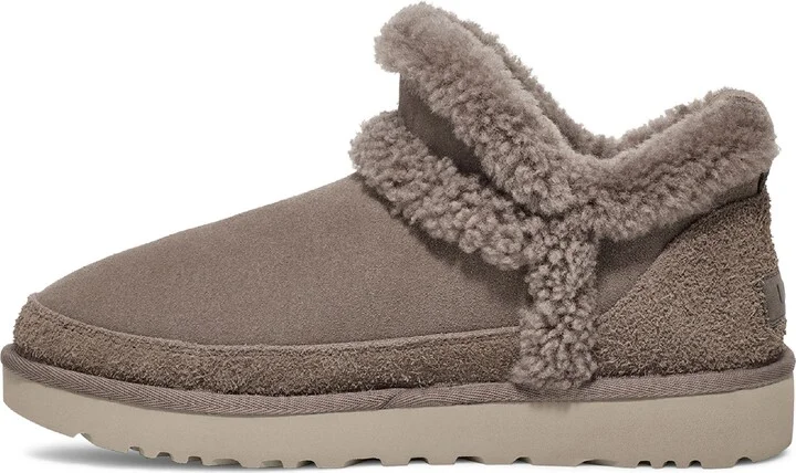 Classic Ultra Mini Spillseam Genuine Shearling Bootie - Image 6