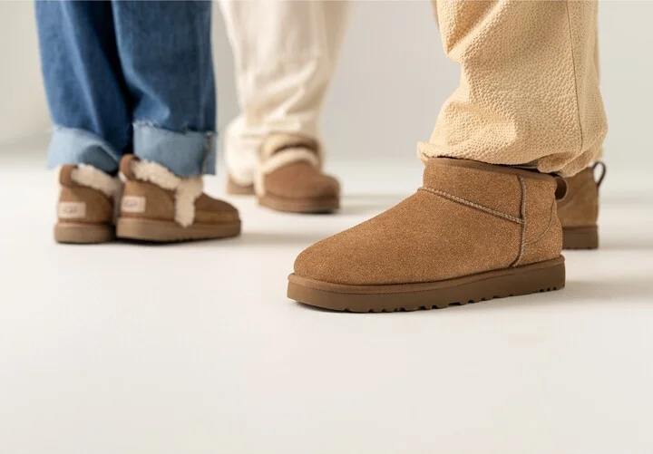 Classic Ultra Mini Spillseam Genuine Shearling Bootie - Image 7