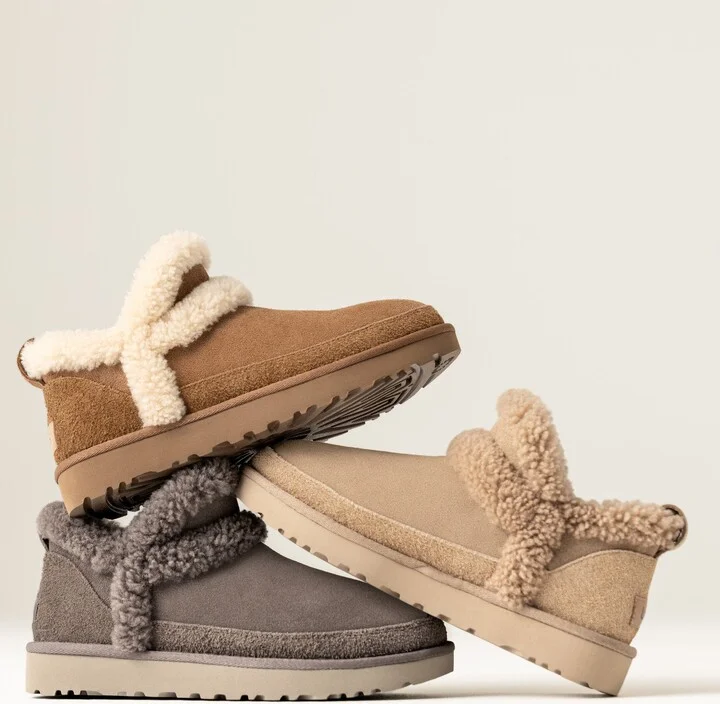 Classic Ultra Mini Spillseam Genuine Shearling Bootie - Image 11