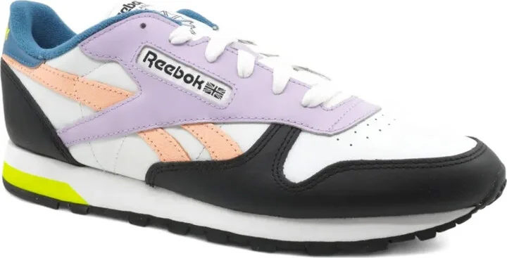 Classic "White/Black/Purple" sneakers - Image 2