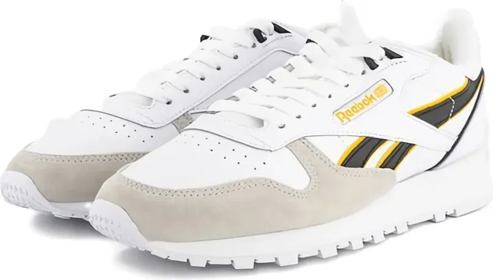 Classic "White/Yellow" sneakers - Image 2