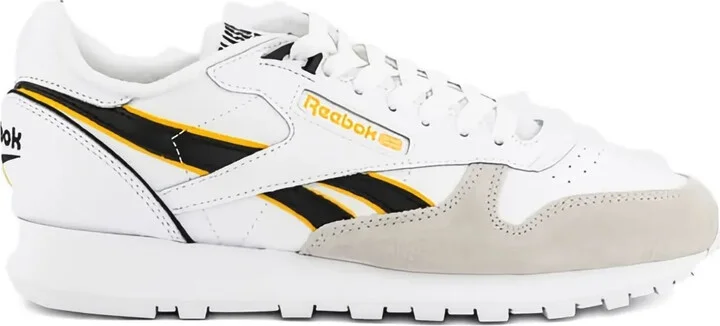 Classic "White/Yellow" sneakers