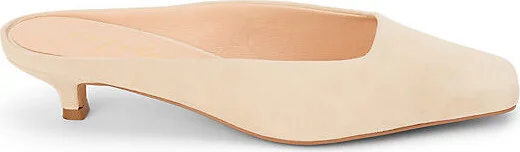 Classy Kitten-Heel Mules