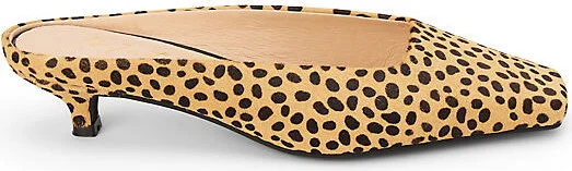 Classy Kitten-Heel Mules