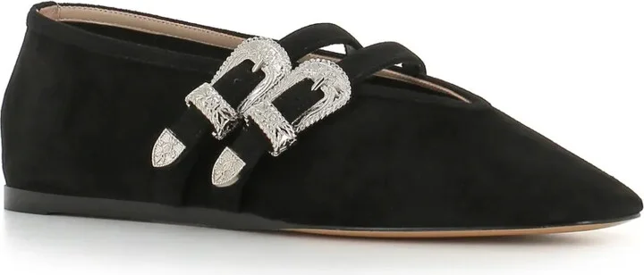 Claudia buckled ballerina shoes - Image 2