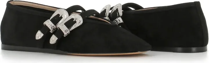 Claudia buckled ballerina shoes - Image 3