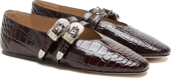 Claudia leather ballet flats - Image 2