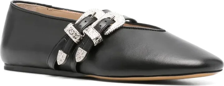 Claudia leather ballet shoes - Image 2