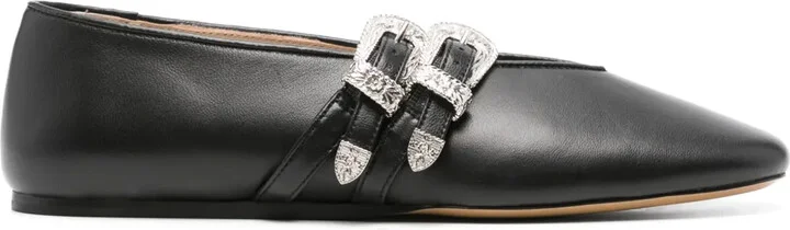 Claudia leather ballet shoes