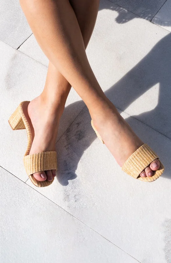 Claudia Raffia Mule - Image 7
