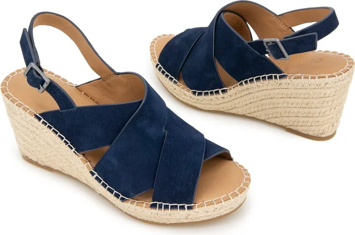 Claudia Slingback Espadrille Wedge Pump - Image 8