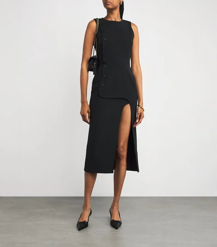 Claudie Pierlot Embellished Midi Dress - Image 2