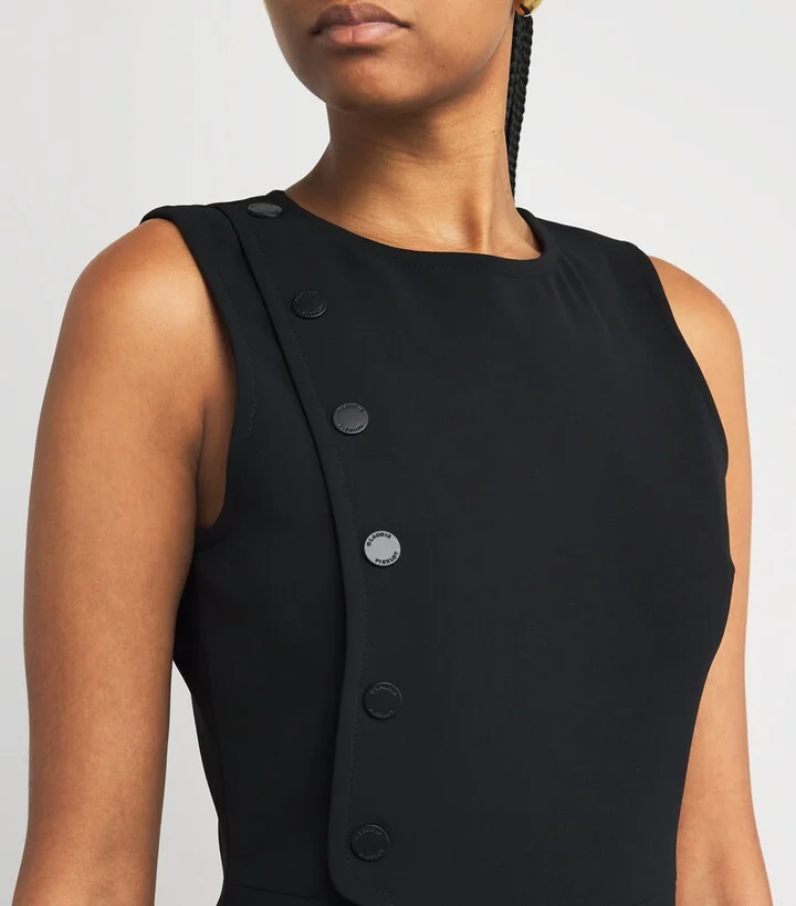 Claudie Pierlot Embellished Midi Dress - Image 4