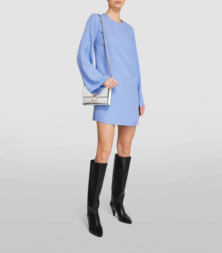 Claudie Pierlot Leather Heeled Boots 75 - Image 4