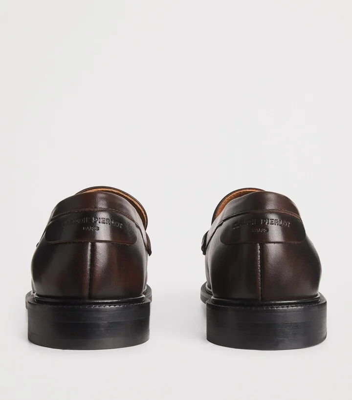 Claudie Pierlot Leather Loafers - Image 3