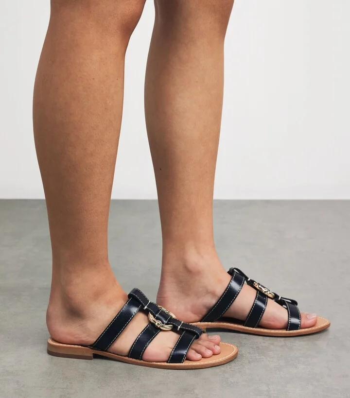 Claudie Pierlot Leather Sandals - Image 2