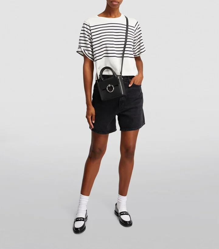 Claudie Pierlot Leather Two-Tone Loafers - Image 5