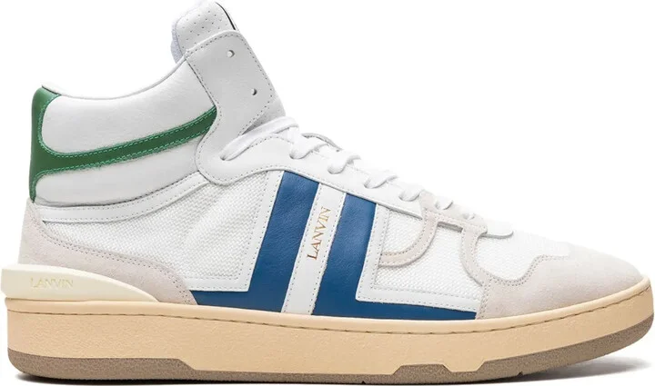 Clay high-top sneakers